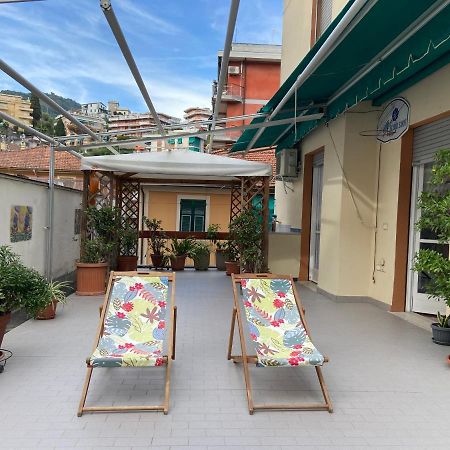 Sunny Apartment With Big Terrace Rapallo Dış mekan fotoğraf
